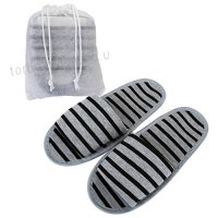 Mogoko Foldable Women/Men Spa Slippers Flip Flops Open Toe Washable Portable Pocket Sandals - Mogoko Foldable Women/Men Spa Slippers Flip Flops Open Toe Washable Portable Pocket Sandals -