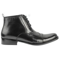 Mens Vintage Black Polished Real Leather Ankle Boots Smart Classic Retro Lace up Derby Shoes - B0774NNX6T Mens Vintage Black Polished Real Leather Ankle Boots Smart Classic Retro Lace up Derby Shoes - B0774NNX6T