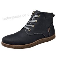 Casual Leather Boots Gracosy Men's Fashion Leather Flat Boots Casual Desert Boots Winter Cotton Lining Shoes Waterproof British Style Classic Shoes Lace up for Men and Women - B075XKWJDY Casual Leather Boots Gracosy Men's Fashion Leather Flat Boots Casual Desert Boots Winter Cotton Lining Shoes Waterproof British Style Classic Shoes Lace up for Men and Women - B075XKWJDY